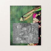 Mantis Frame beten Ihr eigenes Foto Puzzle (Vertikal)