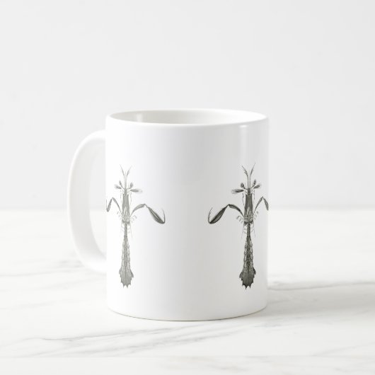 Mantis-Garnele Kaffeetasse (Vorderseite Links)