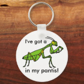 Mantis in meinen Pantis! Schlüsselanhänger (Vorderseite)
