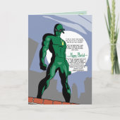 Mantis Man Birthday Card Karte (Vorderseite)