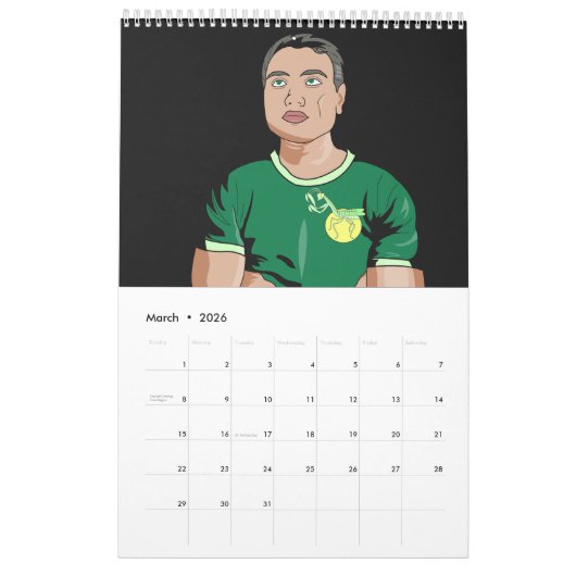 Mantis Man Calendar Kalender (Mär 2026)