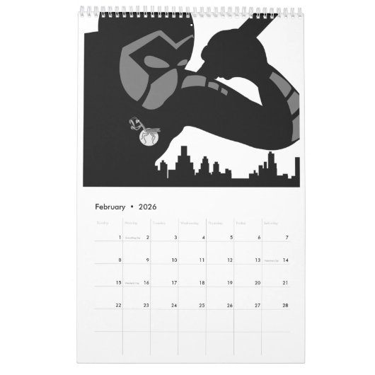 Mantis Man Calendar Kalender (Feb 2026)