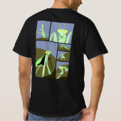 Mantis Man: Gott=26 T-Shirt (Rückseite)