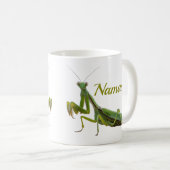 Mantis Personalisiert beten Kaffeetasse (VorderseiteRechts)
