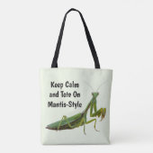 Mantis Personalisiert beten Tasche (Rückseite)