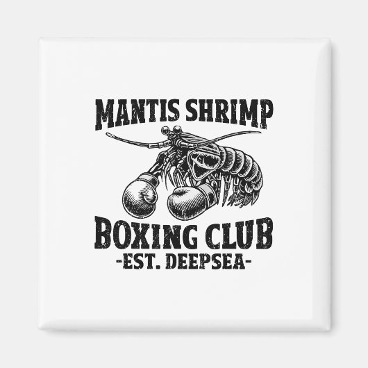 Mantis Shrimp Boxing Pea Mantis Shrimp Magnet (Vorne)