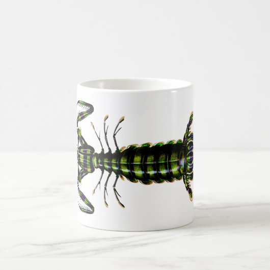Mantis Shrimp - Vintages Design Kaffeetasse (Mittel)