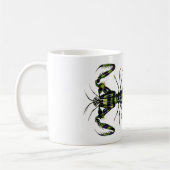 Mantis Shrimp - Vintages Design Kaffeetasse (Links)