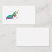 MANTIS SHRIMP VISITENKARTE (Vorne/Hinten)