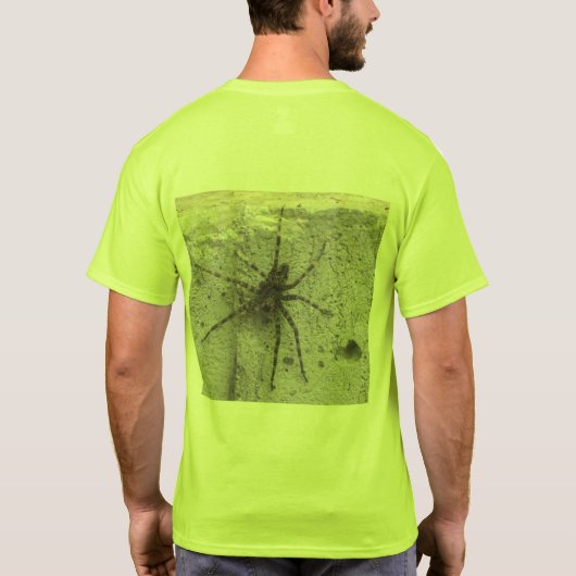 Mantis-Spinne-T - Shirt (Rückseite)