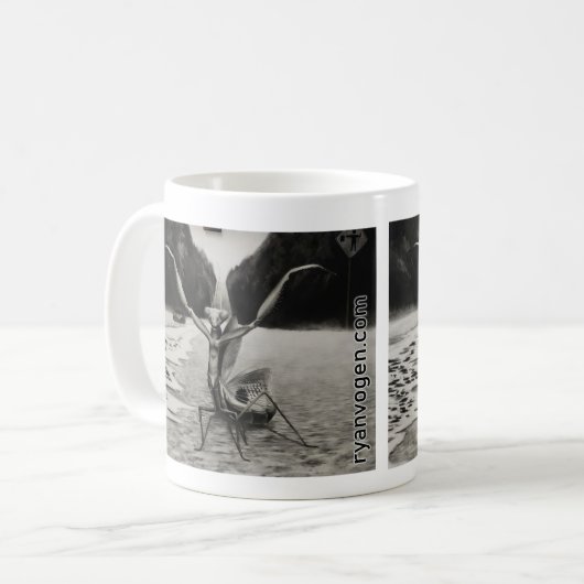 Mantis-Tasse beten Kaffeetasse (Vorderseite Links)