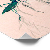 Mantis und der Mond beten, Watanabe Seitei Poster (Ecke)