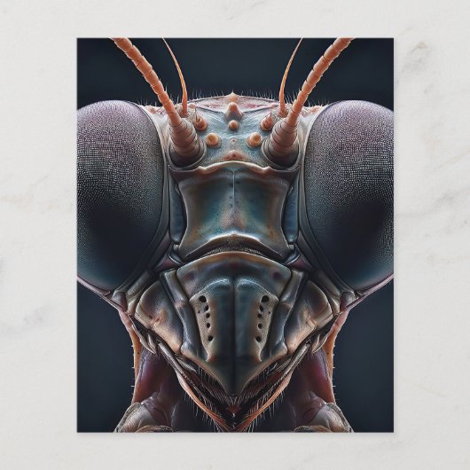 Mantis zu beten, Macro Nah (Vorderseite)