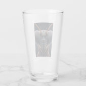 Mantis zu beten, Macro Nah Glas (Rückseite)