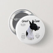 Mantle Great Dane Meed the Breed - Button (Vorne & Hinten)