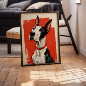 Mantle Great Dane Poster Druck Wandkunst