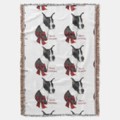 Mantle Great Dane Weihnachten Decke (Vorderseite Vertikal)