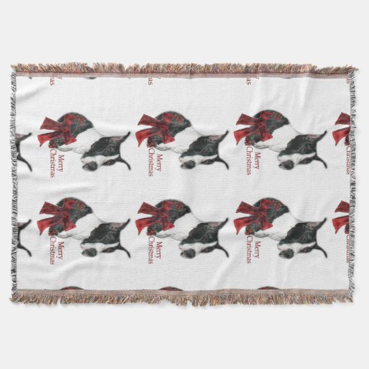 Mantle Great Dane Weihnachten Decke (Vorderseite)
