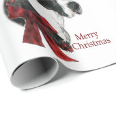 Mantle Great Dane Weihnachten Geschenkpapier (Rolleneckpunkt)