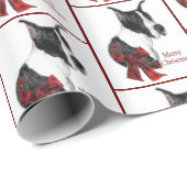 Mantle Great Dane Weihnachten Geschenkpapier (Rolleneckpunkt)