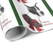 Mantle Great Dane Weihnachten Geschenkpapier (Rolleneckpunkt)