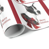 Mantle Great Dane Weihnachten Geschenkpapier (Rolleneckpunkt)