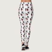 Mantle Great Dane Weihnachten Leggings (Rückseite)