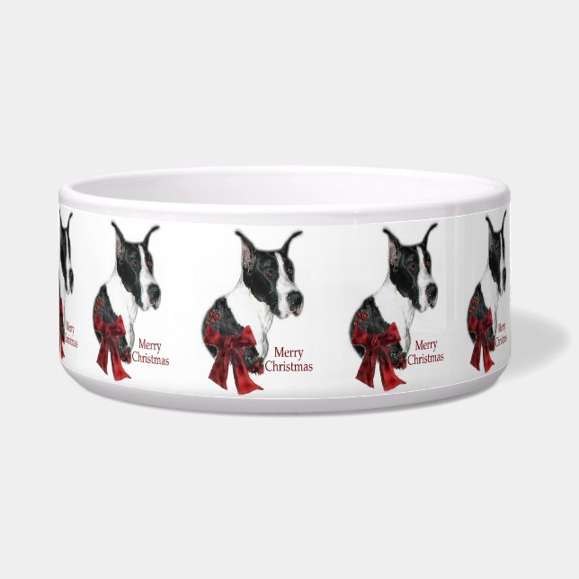 Mantle Great Dane Weihnachten Napf (Vorderseite)