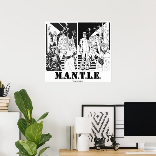 Mantle Poster (Heimbüro)