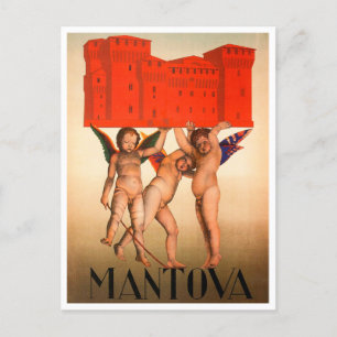 Mantova, Italien Vintage-Reisepostkarte Postkarte