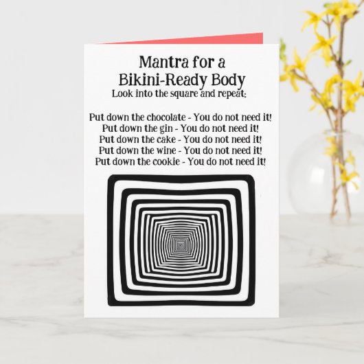 Mantra Card Sommerdiät Karte (Gelbe Blume)