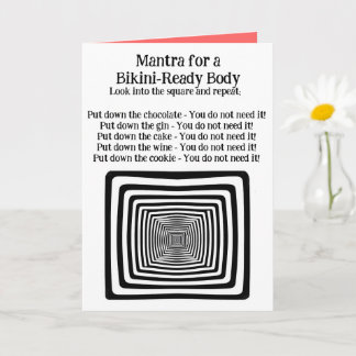 Mantra Card Sommerdiät Karte