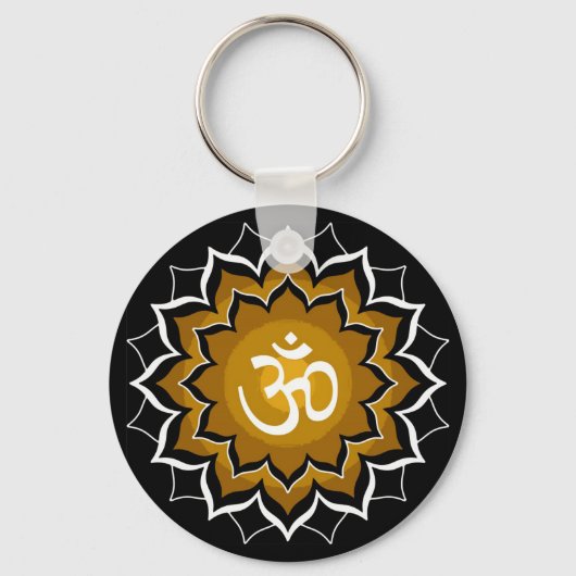 Mantra Chakra Schlüsselanhänger (Vorderseite)