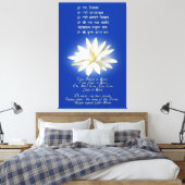 Mantra der Liebe Leinwanddruck (Insitu (Schlafzimmer))