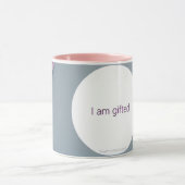 Mantra Feather Tasse - Ich bekomme 2 Töne individu (Zentrum)