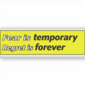 Mantra for living a beautiful life aufkleber (Vorderseite)