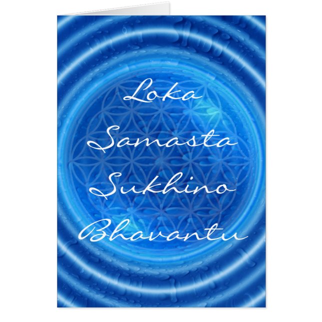 Mantra für den Weltfrieden | enery of water (Vorne)