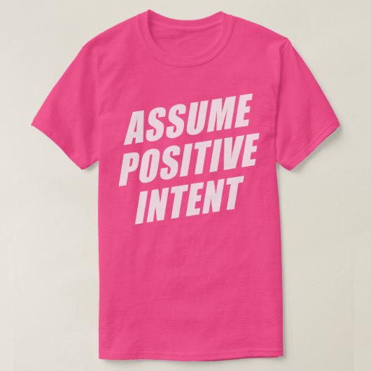 Mantra für die Affirmation Message - positive Absi T-Shirt (Design vorne)