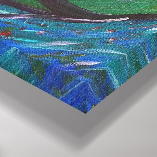 Mantra Garden - Om Leinwand Malerei (Ecke(Unten))