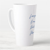 Mantra Latte Tasse (Linke Ecke)