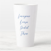 Mantra Latte Tasse (Vorderseite)