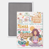 Mantra Magnet (Vorderseite/Rückseite)