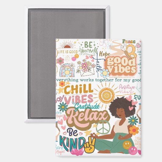 Mantra Magnet (Vorderseite/Rückseite)