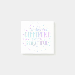 Mantra-Post-It-Notizen für die Liebe Post-it Klebezettel