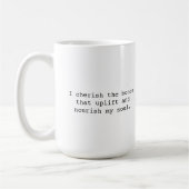 Mantra Tasse mit Prayer Portal - Freundschaft (Links)