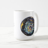 Mantra Tasse mit Prayer Portal - innere Kenntnis (VorderseiteRechts)