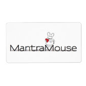 MantraMouse® Logo-Aufkleber (Vorne)