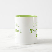 Mantras: Ich denke, deshalb bin ich eine Tasse (Mittel)