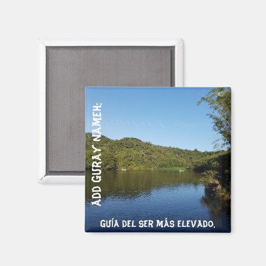 Mantras Magnet (Vorderseite/Rückseite)