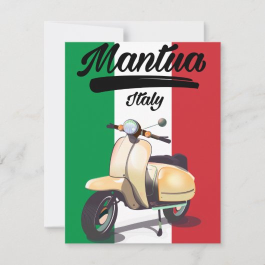 Mantua Italien Reiseplakat (Vorderseite)